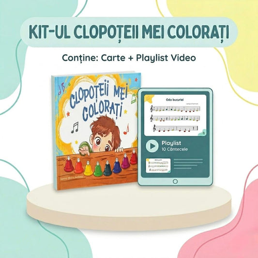 Cartea Clopoțeii Mei Colorați + Resurse Video
